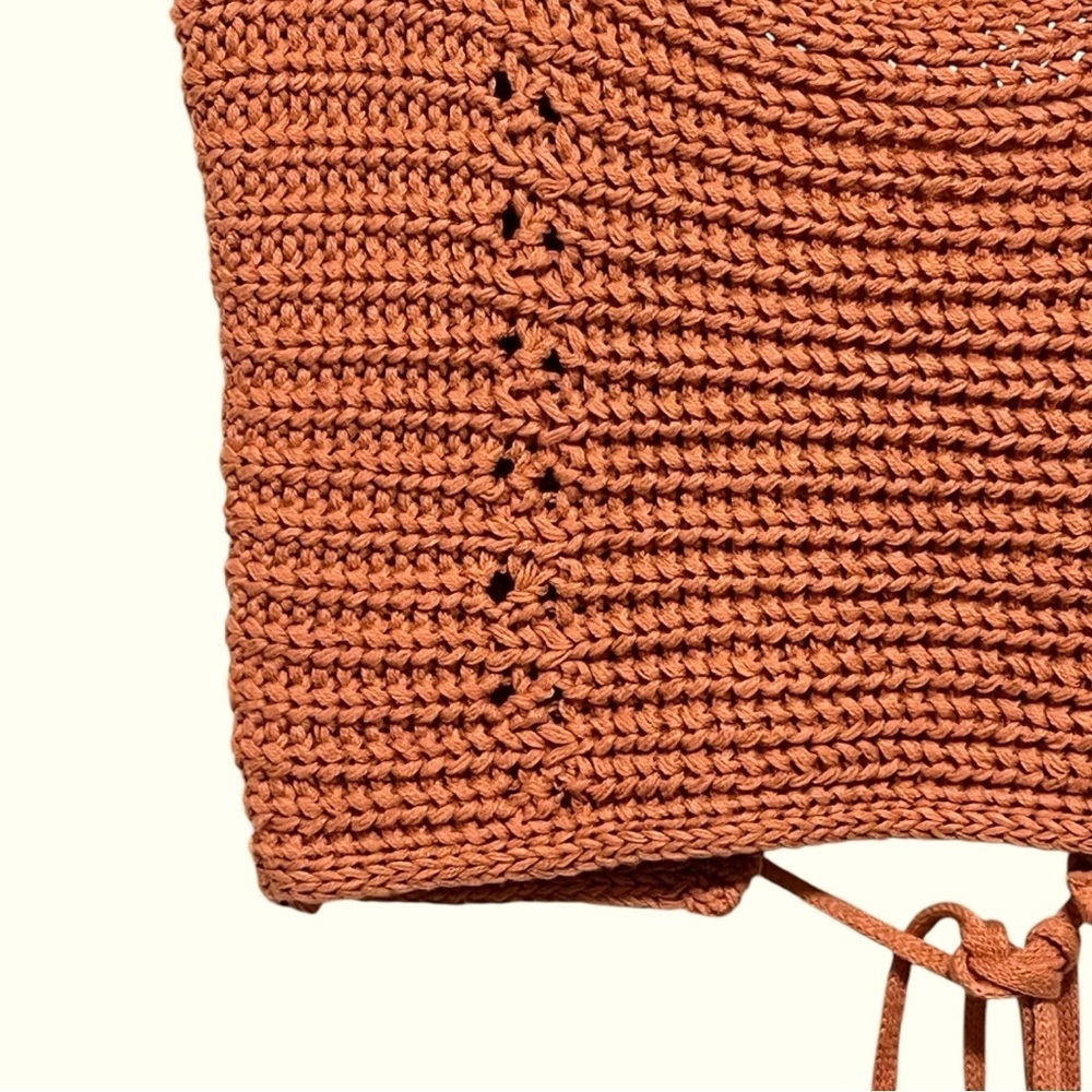 Beige and Botany Knit Crop Top - Picture 6 of 8